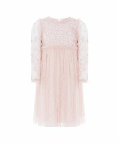 Needle & Thread Holding LTD Lilybelle Long Sleeve Kids Dress