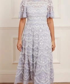 Cheapest ⌛ Needle & Thread Holding LTD Lily Bloom Ankle Gown 👩 Womenswear 🎁 14 Needle & Thread Holding LTD Lily Bloom Ankle Gown Womenswear