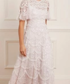 Needle & Thread Holding LTD Lily Bloom Ankle Gown