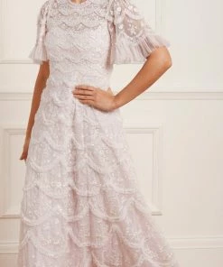 Needle & Thread Holding LTD Lily Bloom Ankle Gown