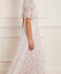 Needle & Thread Holding LTD Lily Bloom Ankle Gown