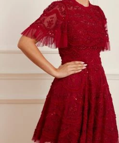 Needle & Thread Holding LTD Womenswear Lily Bloom Mini Dress