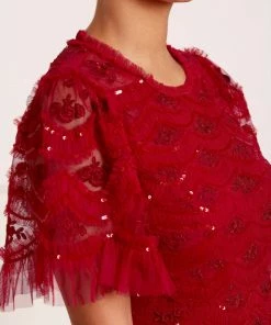 Needle & Thread Holding LTD Lunette Blossom Ankle Gown Womenswear