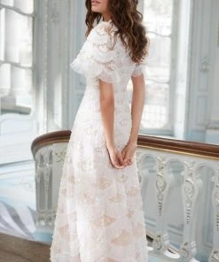 Needle & Thread Holding LTD Womenswear Lunette Blossom Ankle Gown