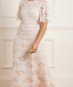 Needle & Thread Holding LTD Womenswear Lunette Blossom Ankle Gown