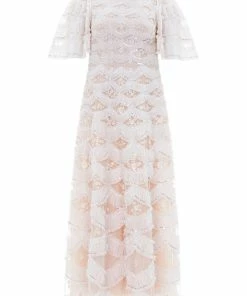 Needle & Thread Holding LTD Womenswear Lunette Blossom Ankle Gown