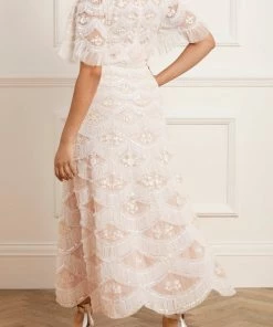 Needle & Thread Holding LTD Womenswear Lunette Blossom Ankle Gown