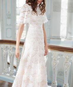 Needle & Thread Holding LTD Womenswear Lunette Blossom Ankle Gown