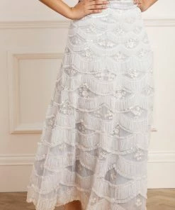 Needle & Thread Holding LTD Womenswear Lunette Blossom Ankle Skirt