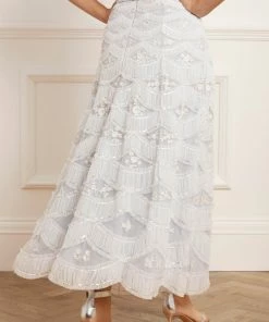 Needle & Thread Holding LTD Womenswear Lunette Blossom Ankle Skirt