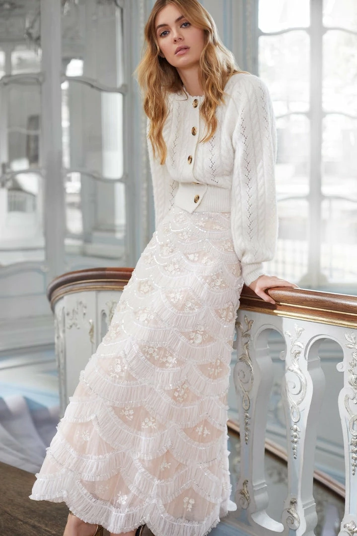 Buy π Needle & Thread Holding LTD Lunette Blossom Ankle π Skirt β¨ 7 Needle & Thread Holding LTD Lunette Blossom Ankle Skirt