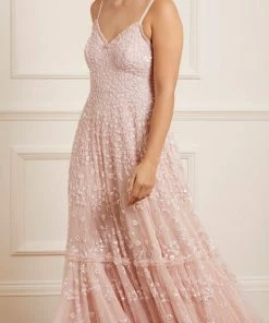 Needle & Thread Holding LTD Womenswear Margot Cami Ankle Gown