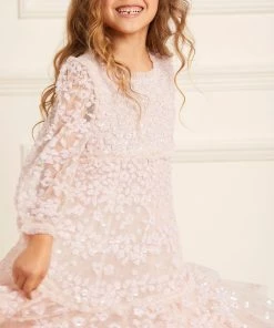 Outlet ๐ Needle & Thread Holding LTD Margot Long Sleeve Kids ๐ Dress ๐ 12 Needle & Thread Holding LTD Margot Long Sleeve Kids Dress