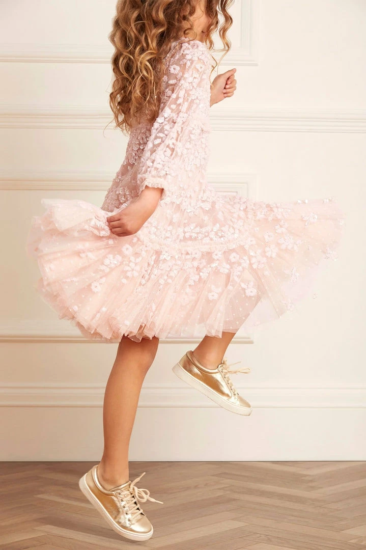 Outlet ๐ Needle & Thread Holding LTD Margot Long Sleeve Kids ๐ Dress ๐ 8 Needle & Thread Holding LTD Margot Long Sleeve Kids Dress