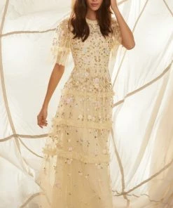 Buy π Needle & Thread Holding LTD π© Womenswear Martha Ditsy Ankle Gown π 19 Needle & Thread Holding LTD Womenswear Martha Ditsy Ankle Gown