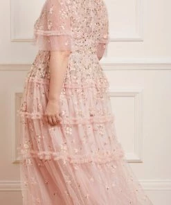 Needle & Thread Holding LTD Martha Ditsy Ankle Gown