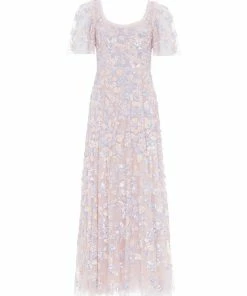 Needle & Thread Holding LTD Mary Rose Scoop Neck Ankle Gown