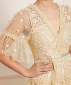 Needle & Thread Holding LTD Midsummer Lace Gown Womenswear