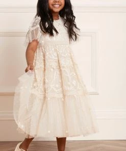 Cheapest 🛒 Needle & Thread Holding LTD Midsummer Lace Kids 👗 Dress ⌛ 10 Needle & Thread Holding LTD Midsummer Lace Kids Dress