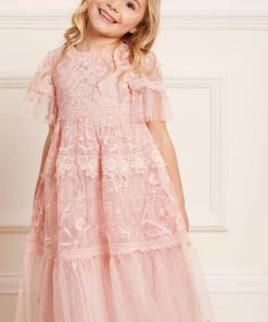 Needle & Thread Holding LTD Midsummer Lace Kids Dress Embroidered Dresses