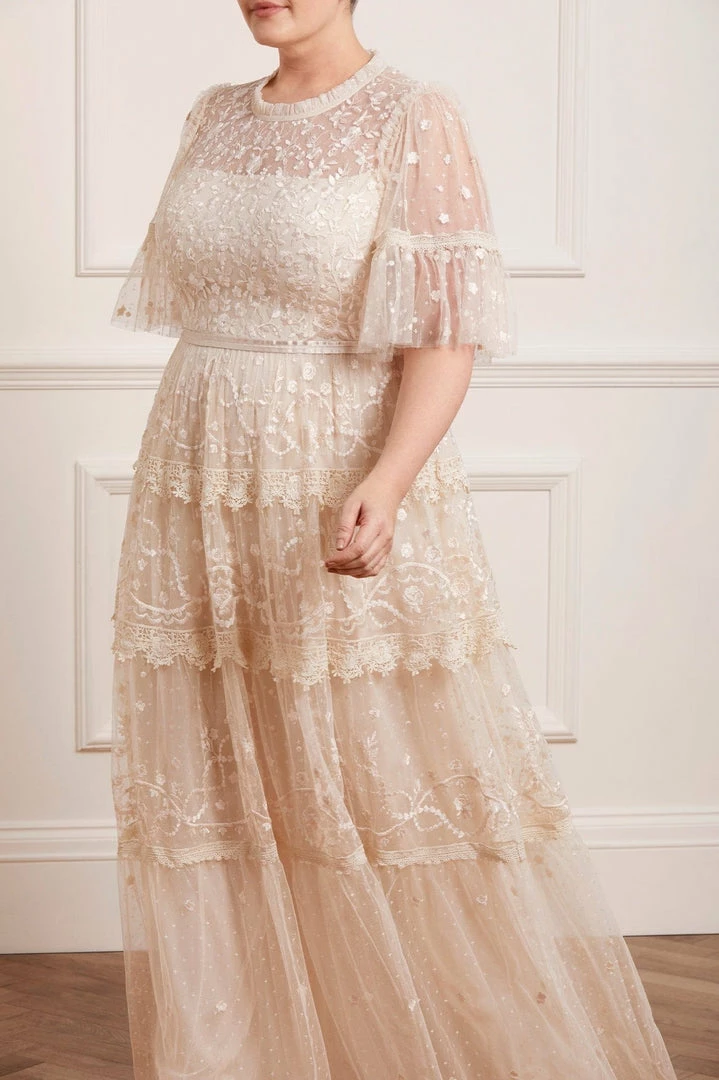 Best Pirce ๐ Needle & Thread Holding LTD Midsummer Lace Round Neck Gown ๐คฉ 5 Needle & Thread Holding LTD Midsummer Lace Round Neck Gown