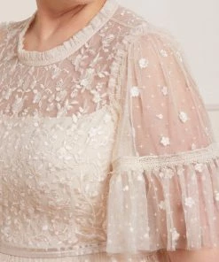 Best Pirce ๐ Needle & Thread Holding LTD Midsummer Lace Round Neck Gown ๐คฉ 14 Needle & Thread Holding LTD Midsummer Lace Round Neck Gown