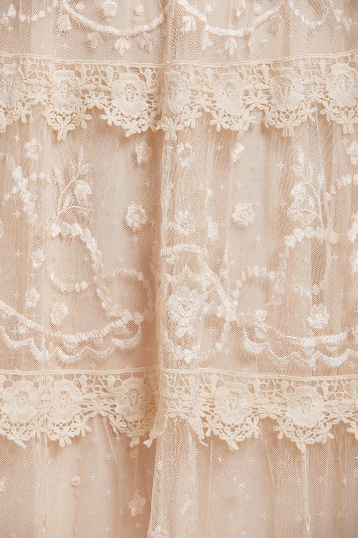 Best Pirce ๐ Needle & Thread Holding LTD Midsummer Lace Round Neck Gown ๐คฉ 7 Needle & Thread Holding LTD Midsummer Lace Round Neck Gown