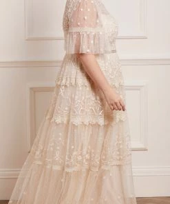 Best Pirce ๐ Needle & Thread Holding LTD Midsummer Lace Round Neck Gown ๐คฉ 16 Needle & Thread Holding LTD Midsummer Lace Round Neck Gown