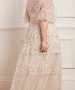 Best Pirce ๐ Needle & Thread Holding LTD Midsummer Lace Round Neck Gown ๐คฉ 18 Needle & Thread Holding LTD Midsummer Lace Round Neck Gown