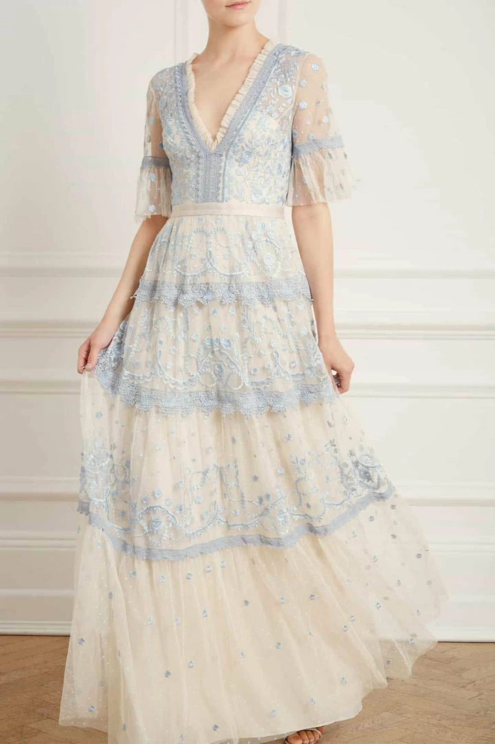 Needle & Thread Holding LTD Midsummer Lace Gown Womenswear