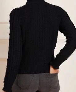 Needle & Thread Holding LTD Womenswear Mixed Stitch Crochet Trim Short Jumper