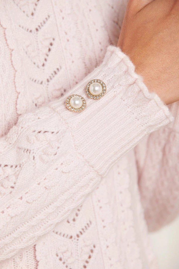 Coupon β€οΈ Needle & Thread Holding LTD Mixed Stitch Crochet Trim Short Jumper π 8 Needle & Thread Holding LTD Mixed Stitch Crochet Trim Short Jumper