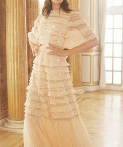 Needle & Thread Holding LTD Womenswear Nancy Frill Gown