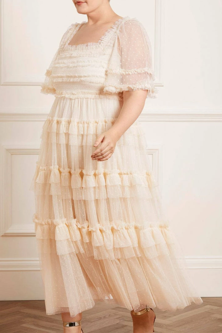 Brand new ๐ Needle & Thread Holding LTD ๐ฉ Womenswear Peaches Smocked Ankle Gown โญ 3 Needle & Thread Holding LTD Womenswear Peaches Smocked Ankle Gown