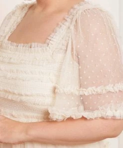 Brand new ๐ Needle & Thread Holding LTD ๐ฉ Womenswear Peaches Smocked Ankle Gown โญ 14 Needle & Thread Holding LTD Womenswear Peaches Smocked Ankle Gown