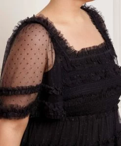 Cheap 🧨 Needle & Thread Holding LTD Peaches Smocked Ankle Gown ❤️ 14 Needle & Thread Holding LTD Peaches Smocked Ankle Gown