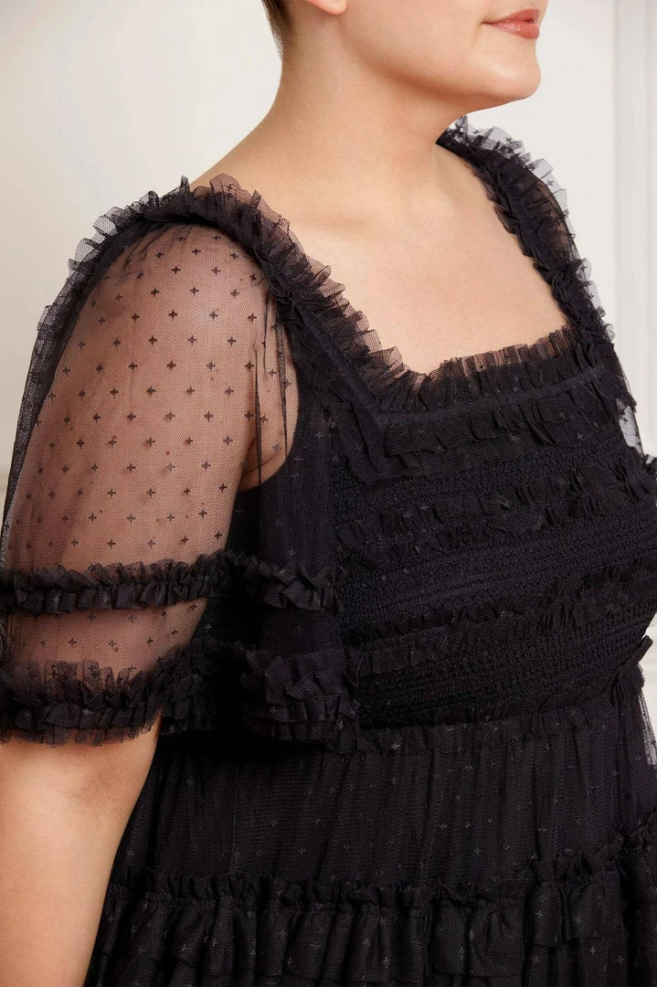 Cheap 🧨 Needle & Thread Holding LTD Peaches Smocked Ankle Gown ❤️ 7 Needle & Thread Holding LTD Peaches Smocked Ankle Gown