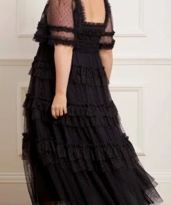 Cheap 🧨 Needle & Thread Holding LTD Peaches Smocked Ankle Gown ❤️ 16 Needle & Thread Holding LTD Peaches Smocked Ankle Gown