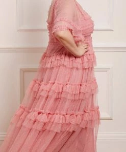 Needle & Thread Holding LTD Womenswear Peaches Smocked Ankle Gown