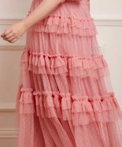 Needle & Thread Holding LTD Womenswear Peaches Smocked Ankle Gown