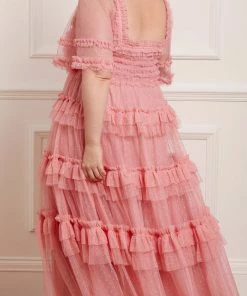 Needle & Thread Holding LTD Womenswear Peaches Smocked Ankle Gown