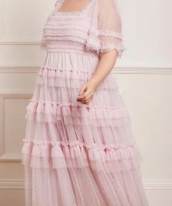 Needle & Thread Holding LTD Womenswear Peaches Smocked Ankle Gown