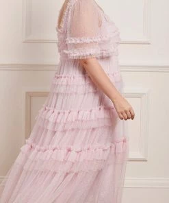 Needle & Thread Holding LTD Womenswear Peaches Smocked Ankle Gown