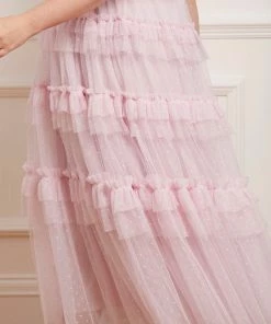 Needle & Thread Holding LTD Womenswear Peaches Smocked Ankle Gown