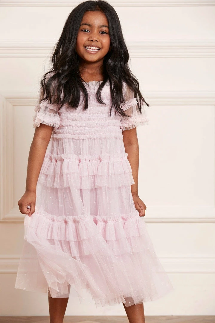 Flash Sale ๐ Needle & Thread Holding LTD Peaches Smocked Kids ๐ Dress ๐คฉ 5 Needle & Thread Holding LTD Peaches Smocked Kids Dress