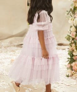 Needle & Thread Store 24 Needle & Thread Holding LTD Peaches Smocked Kids Dress