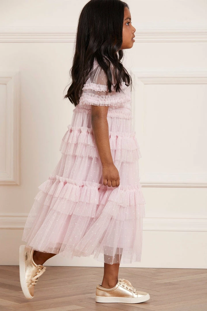 Flash Sale ๐ Needle & Thread Holding LTD Peaches Smocked Kids ๐ Dress ๐คฉ 6 Needle & Thread Holding LTD Peaches Smocked Kids Dress