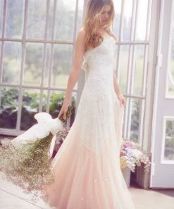 Needle & Thread Holding LTD Pearl Rose Cami Bridal Gown