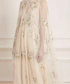 Needle & Thread Holding LTD Petunia Midaxi Cape