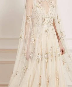 Needle & Thread Holding LTD Petunia Midaxi Cape